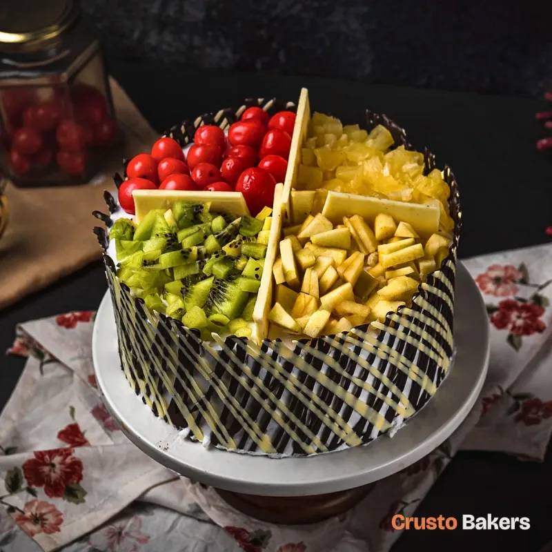 Fruit Exotica Quarters cake design