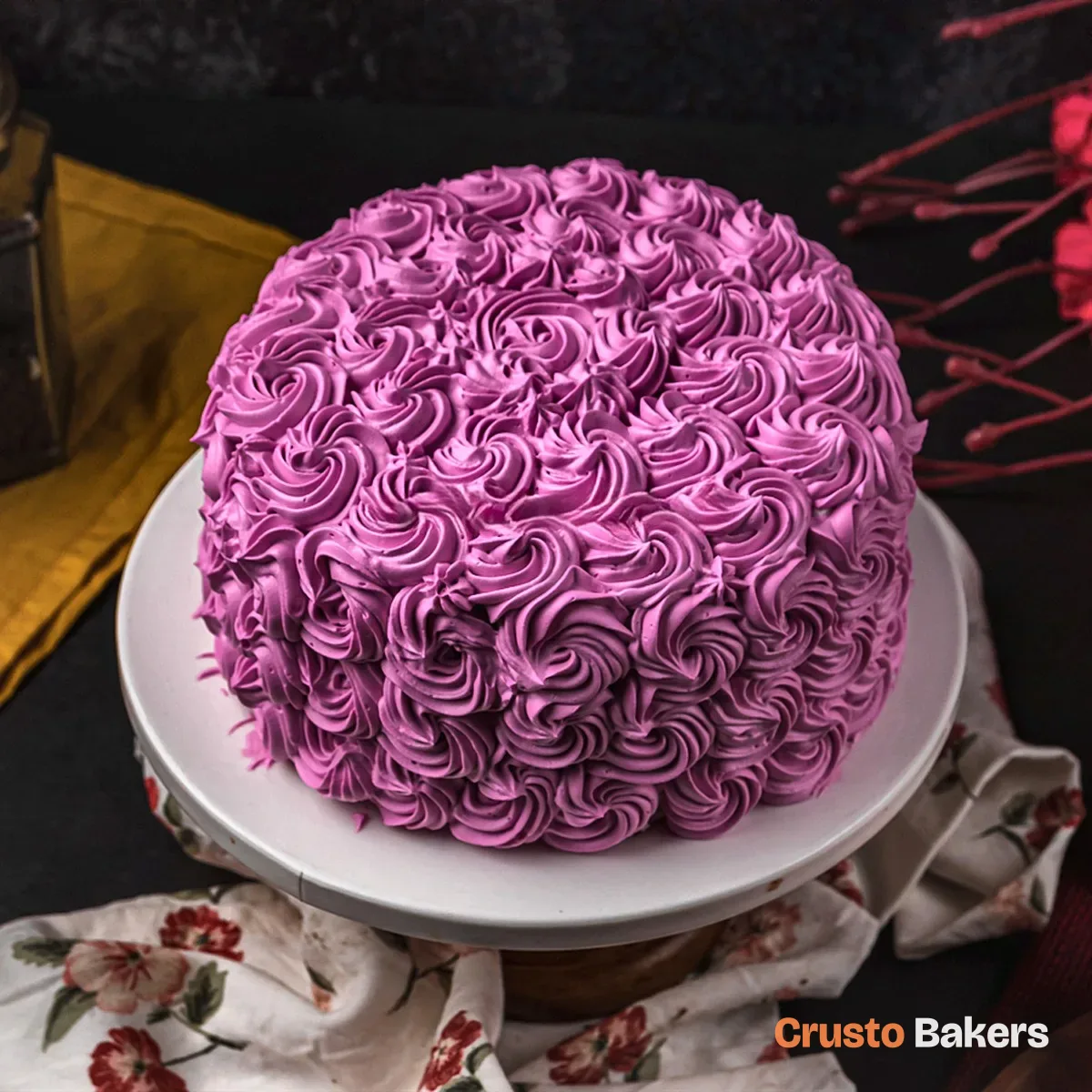Rose Garden cake design