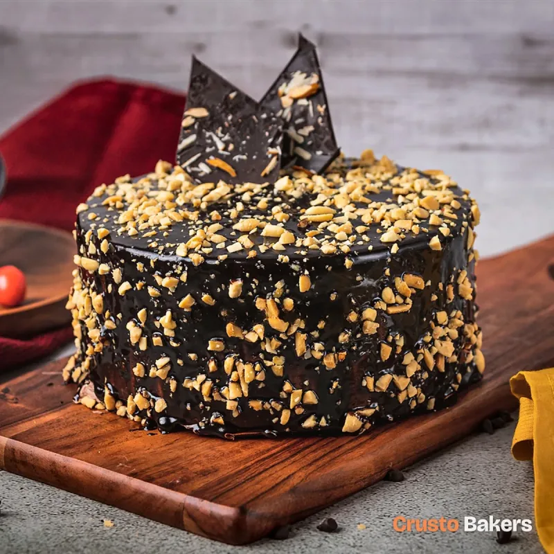 Walnut Crunch cake design