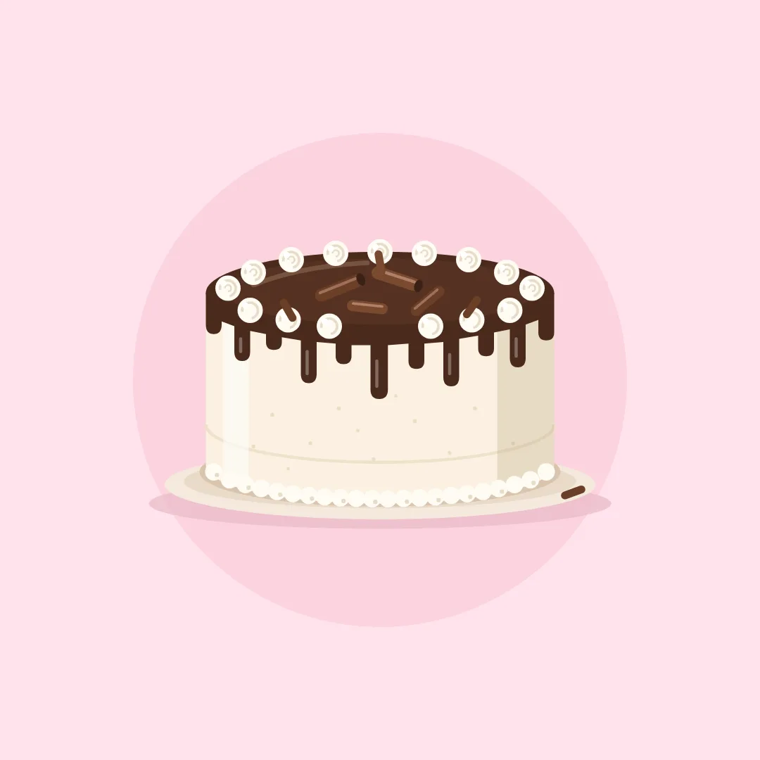Choco Vanilla Cake