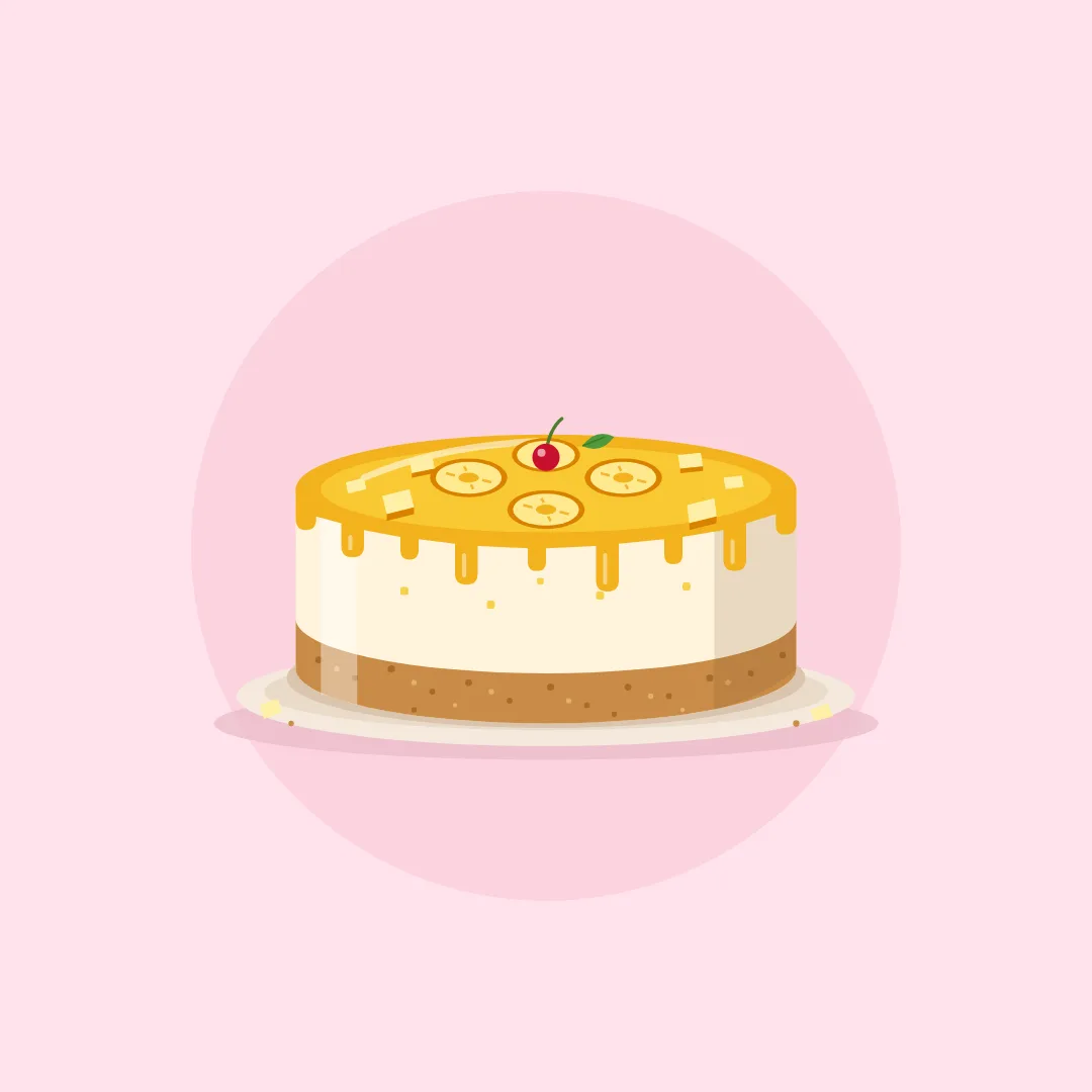 Pineapple Cheese Cake