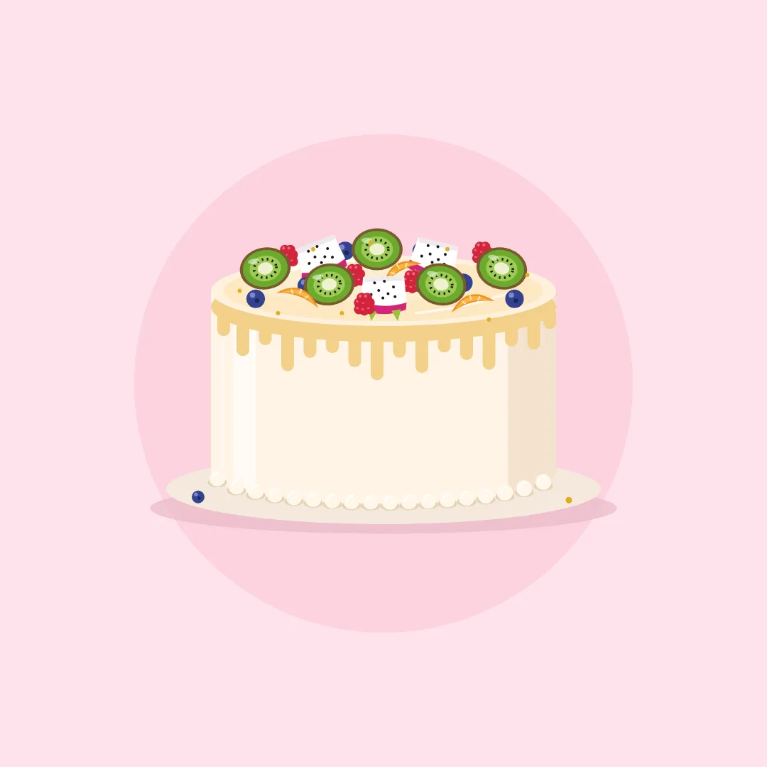 Fruit Exotica Cake