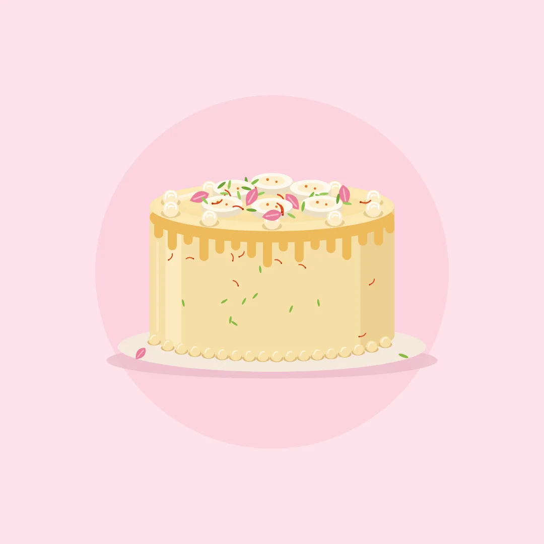 Rasmalai Cake