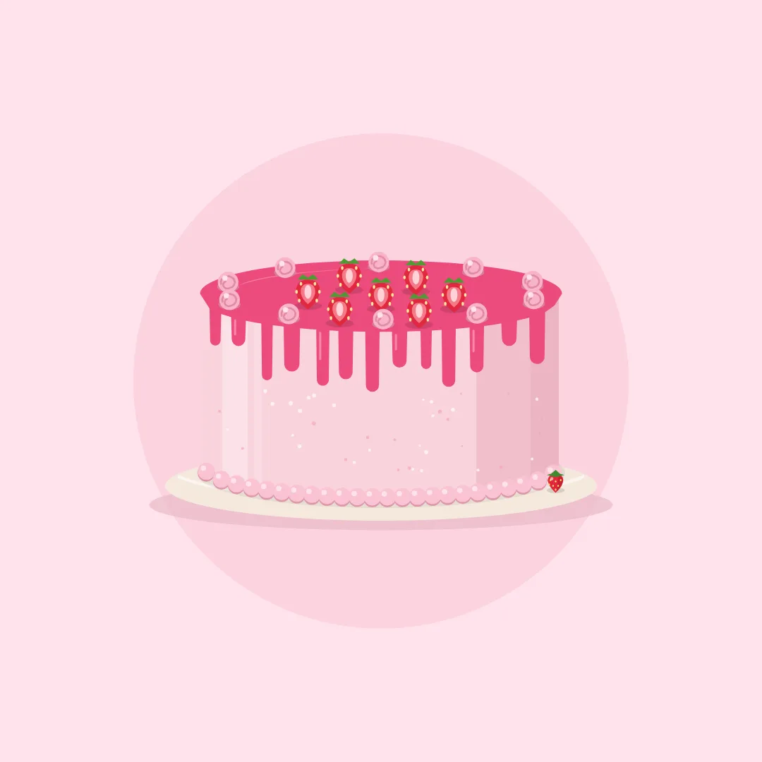 Strawberry Delight Cake